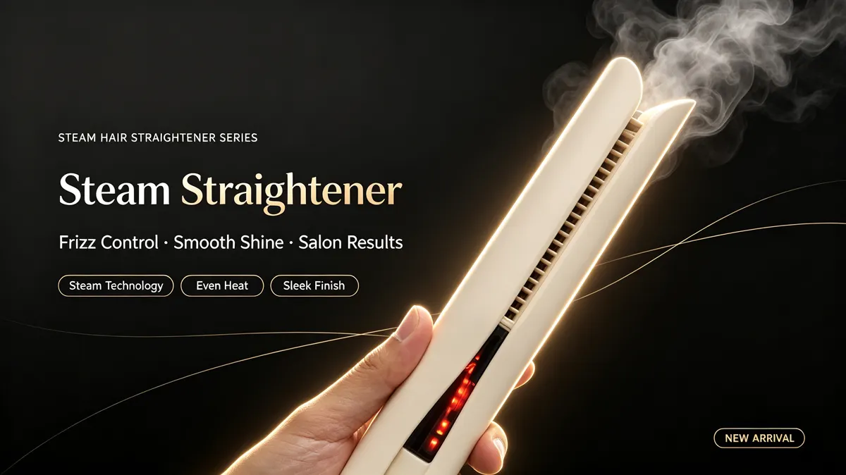 lightweight styling tools 2026 cold steam straightener