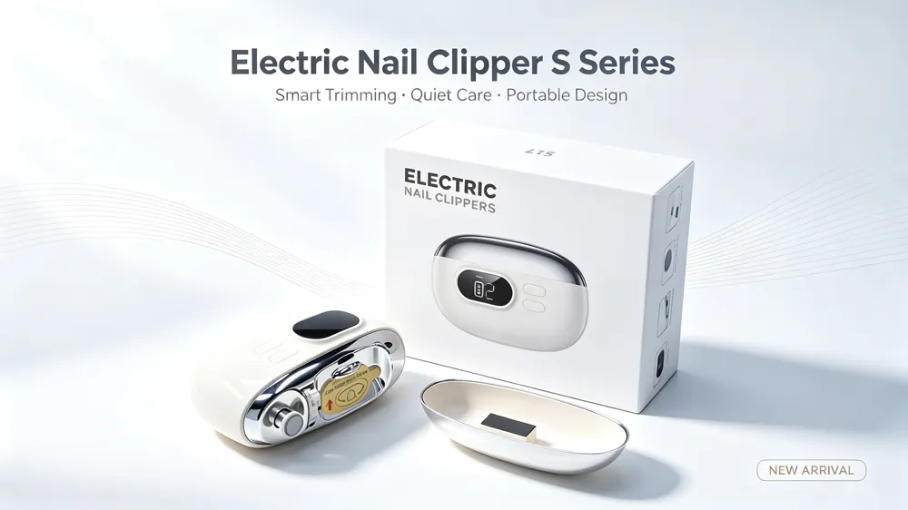 S series electric nail clipper with smart digital display