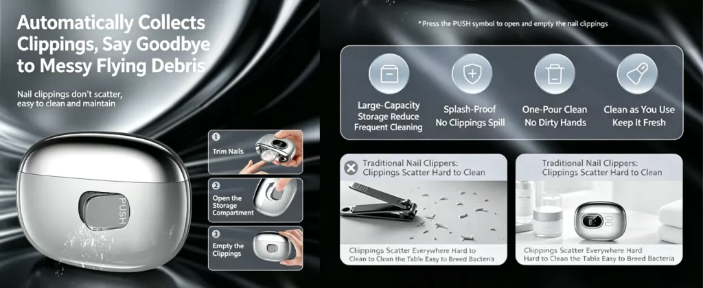 automatic nail clippers